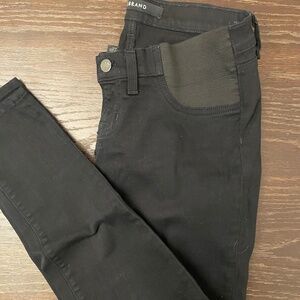 J Brand Maternity Mama J Black Straight leg jeans size 26